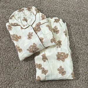 KAFILOE. Bear long sleeve PJ Set